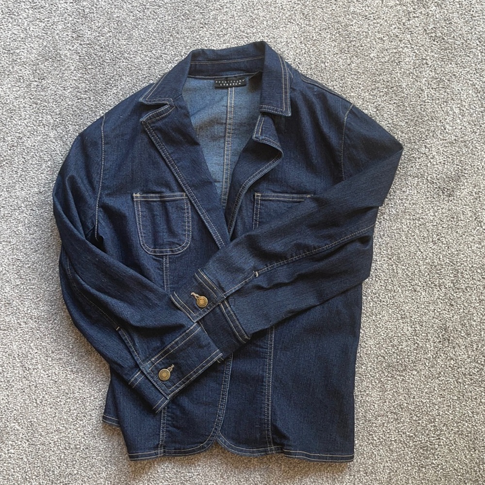 Dressy Blue Jean Jacket